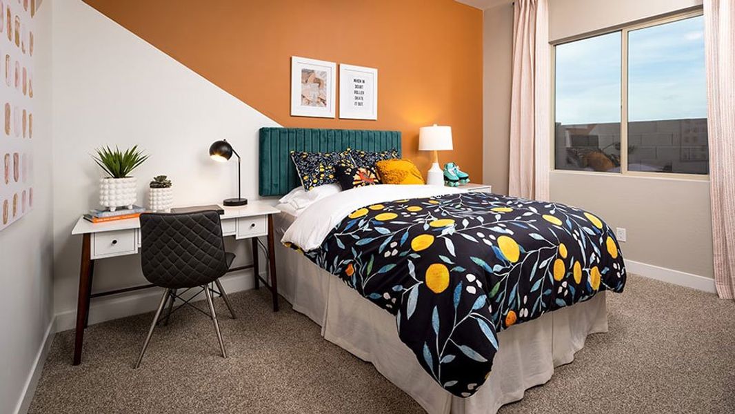 Representative furnished interior of a home built from the Albany by Taylor Morrison in Combs Ranch Landmark Collection, San Tan Valley (Image 12).