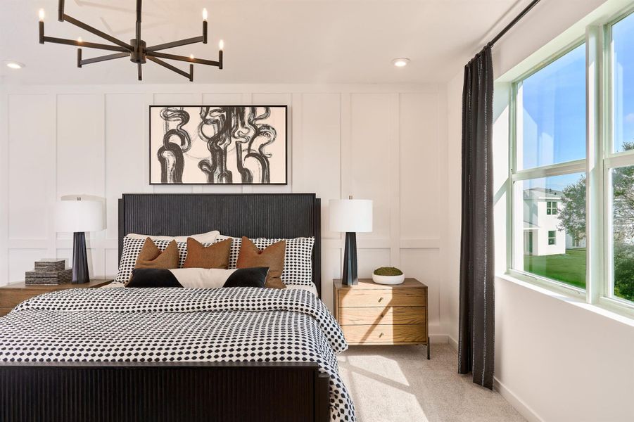 Furnished interior view inside a new home in Forest – Townhomes, Lake Worth (Image 5). Furnished interior view inside a new home in Forest – Townhomes, Lake Worth (Image 5).