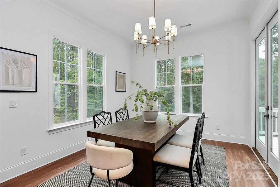 Furnished interior view inside a new home in , Denver (Image 14). Furnished interior view inside a new home in , Denver (Image 14).