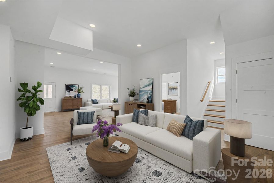 Furnished interior view inside a new home in , Tuckasegee (Image 10).