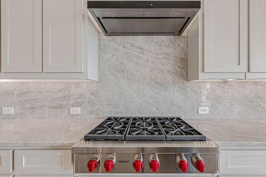 Wolf 36 inch cooktop