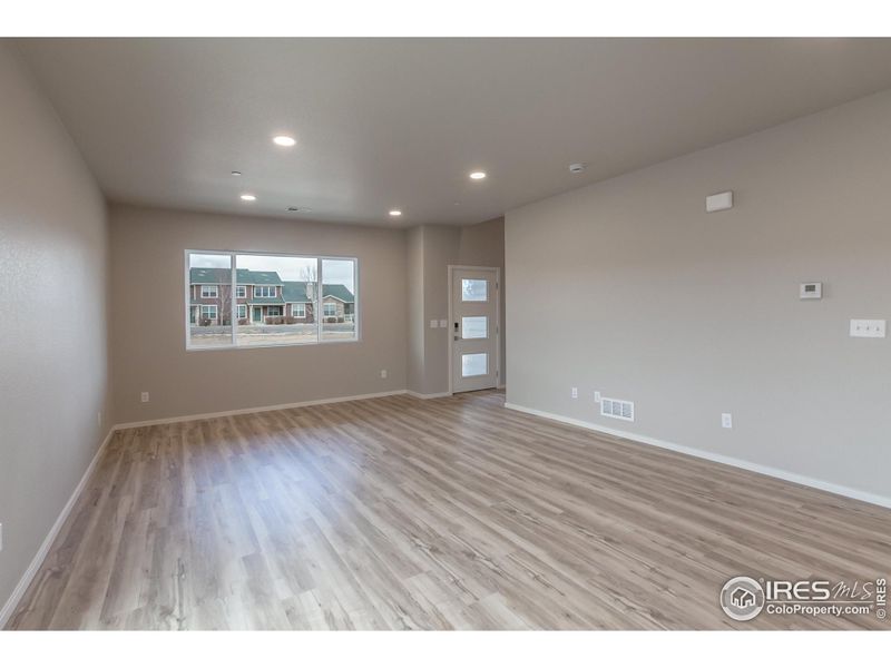 EXAMPLE PHOTO: DINING ROOM & LIVING ROOM