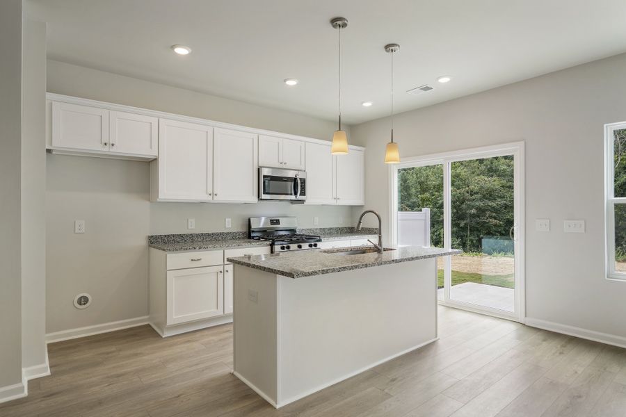 Furnished interior view inside a new home in Edwards Station, Taylors (Image 5).