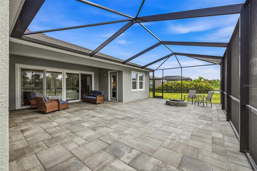 Exterior details and patio area of a home in Waterset, Apollo Beach (Image 25). Exterior details and patio area of a home in Waterset, Apollo Beach (Image 25).