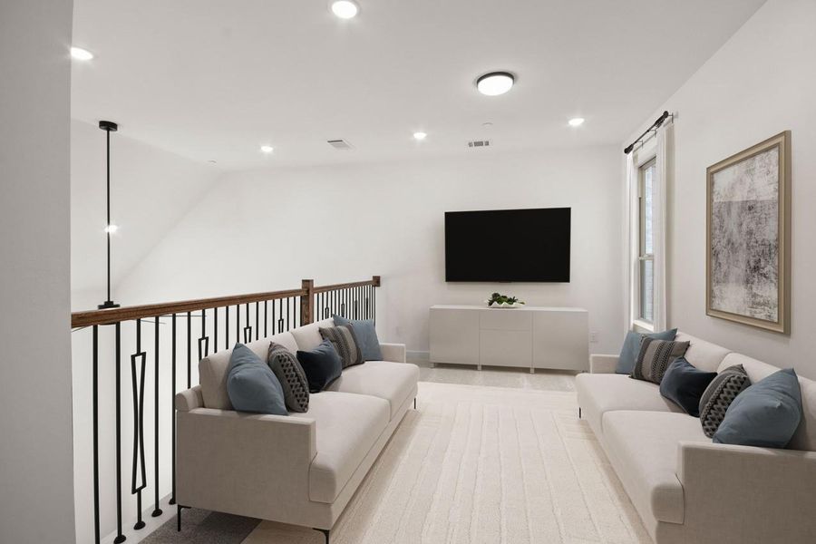 Loft - Virtually Staged Loft - Virtually Staged