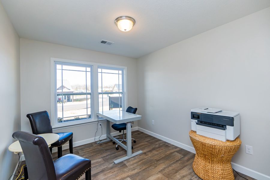 Representative furnished interior of a home built from the Clifton by Enchanted Homes in Arcadia Village, Spartanburg (Image 40).