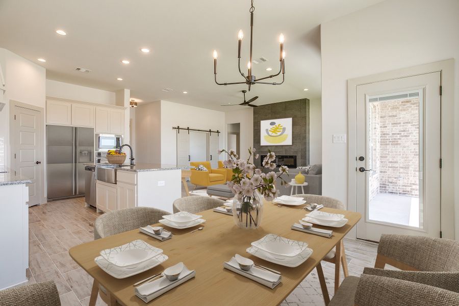 Representative furnished interior of a home built from the The Iris by Kenmark Homes in Rocky Top Ranch, Reno (Image 6).