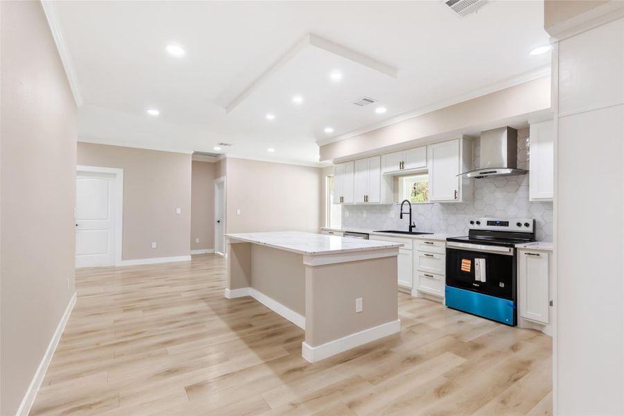 Furnished interior view inside a new home in , Magnolia (Image 4). Furnished interior view inside a new home in , Magnolia (Image 4).