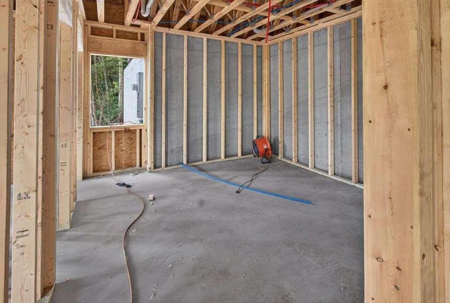 In-progress construction of a new home in , Cherry Log, GA (Image 33).
