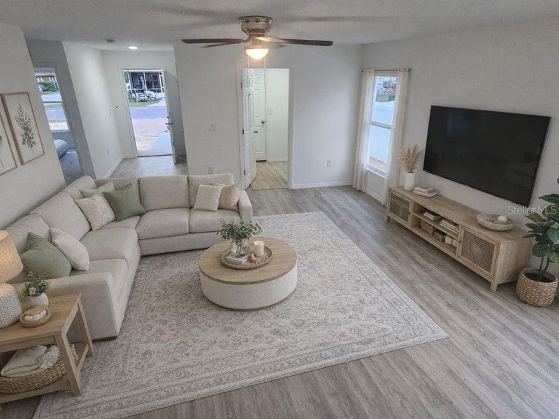Furnished interior view inside a new home in , Haines City (Image 4).