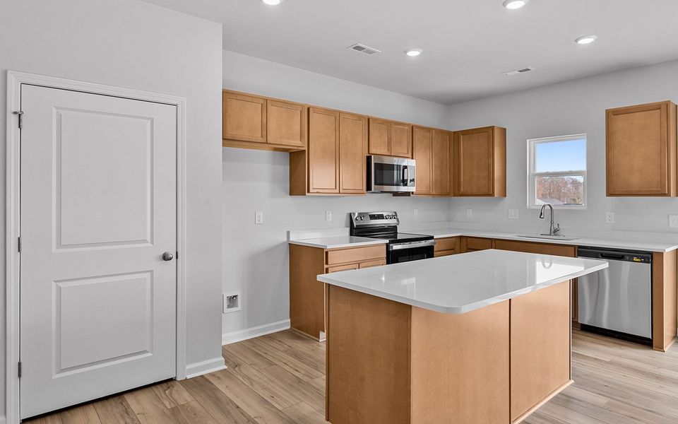Furnished interior view inside a new home in Hanes Lake, Winston-Salem (Image 8).