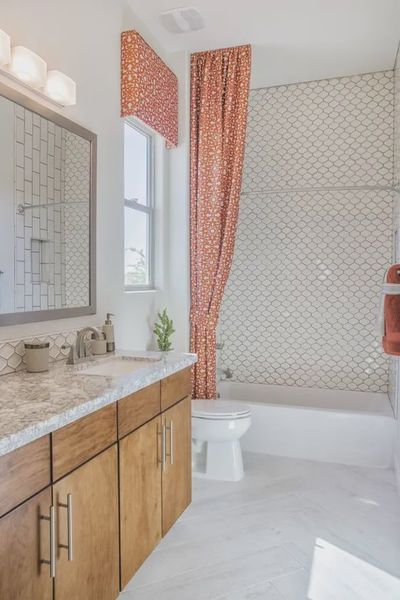 Furnished interior view inside a new home in Bellero Estates, Queen Creek (Image 18).