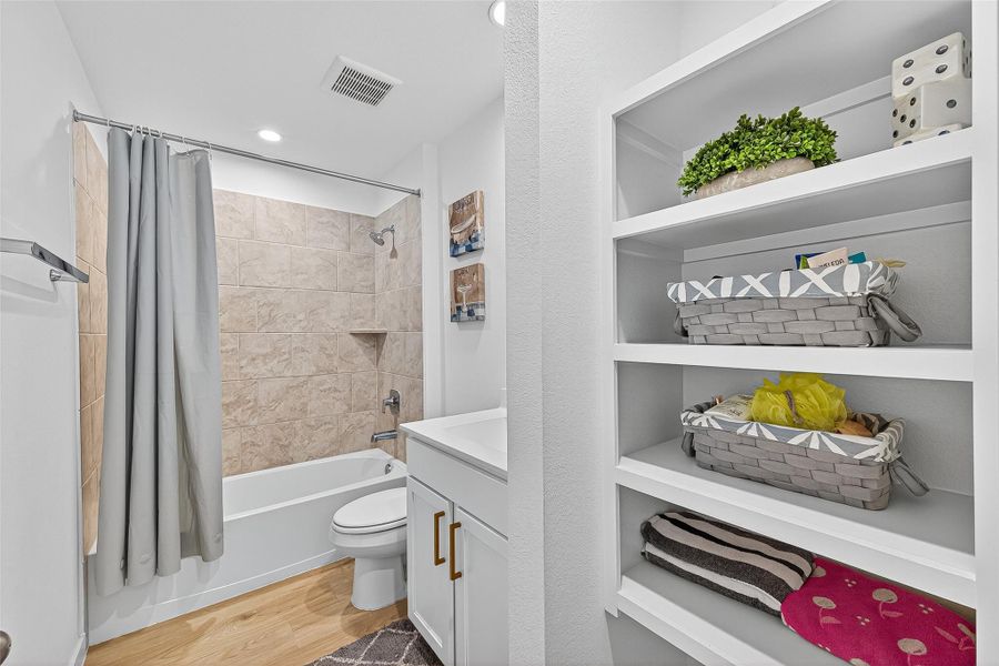 Furnished interior view inside a new home in , Katy (Image 16). Furnished interior view inside a new home in , Katy (Image 16).