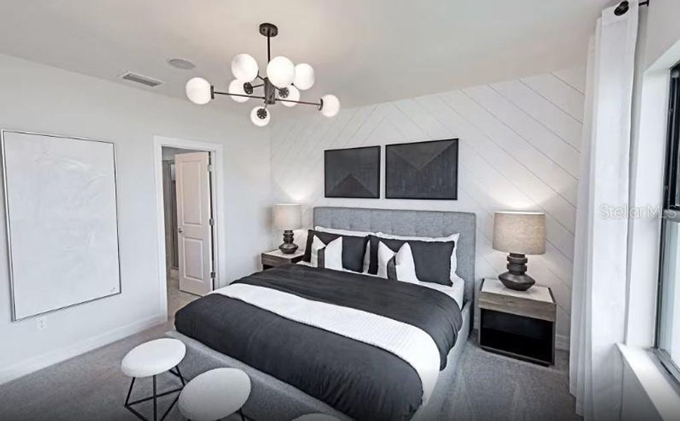 Furnished interior view inside a new home in Lakespur Wellen Park, Venice (Image 4).