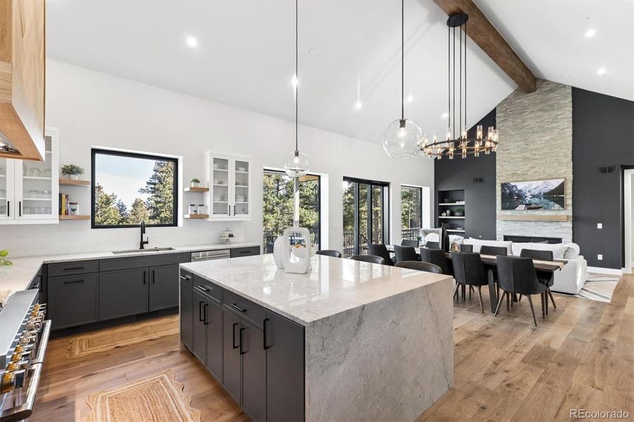 The main floor will simply take your breath away - it's a place to gather and truly enjoy life The main floor will simply take your breath away - it's a place to gather and truly enjoy life