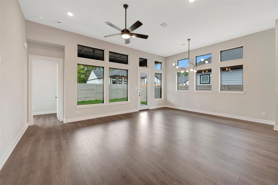 Spacious, unfurnished interior of a new home in Two Step Farm - Enclave Collection, Montgomery (Image 22). Spacious, unfurnished interior of a new home in Two Step Farm - Enclave Collection, Montgomery (Image 22).