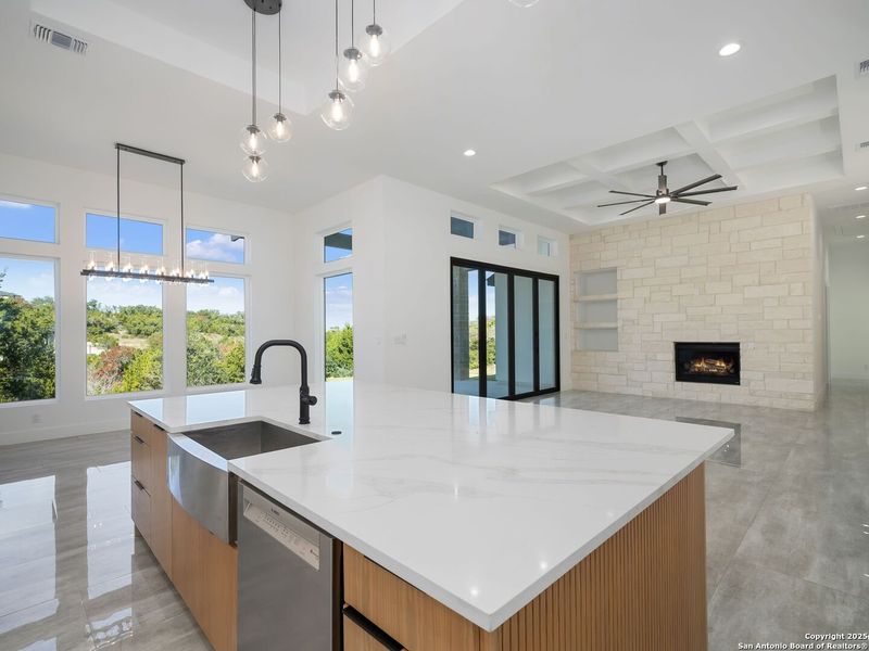 Furnished interior view inside a new home in , San Antonio (Image 18). Furnished interior view inside a new home in , San Antonio (Image 18).