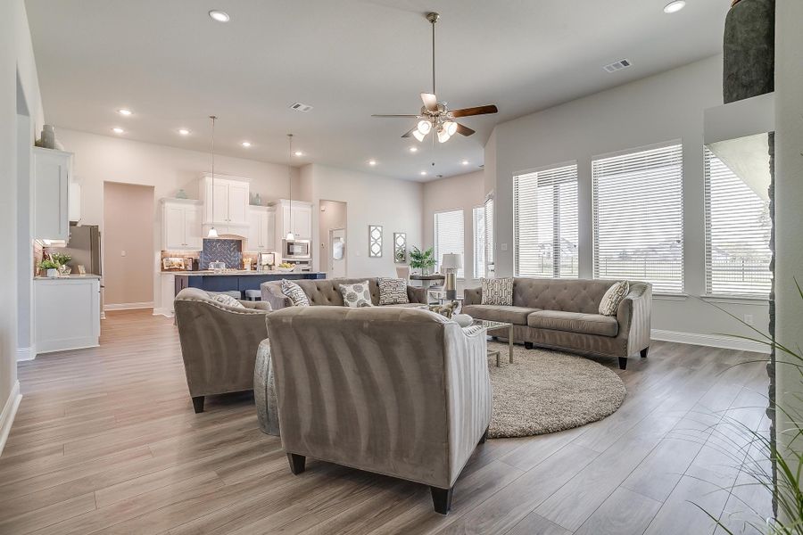 Furnished interior view inside a new home in Heritage, McLendon-Chisholm (Image 11).