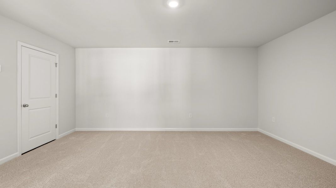 Representative unfurnished interior of a home built from the Evans by D.R. Horton in Byrd Village, Graniteville (Image 26).