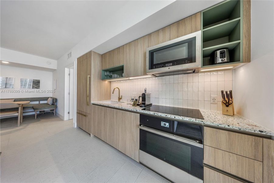 Furnished interior view inside a new home in , Miami (Image 8).