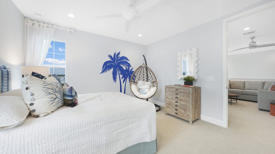 Representative furnished interior of a home built from the Heritage by Neal Communities in SkySail, Naples (Image 17).