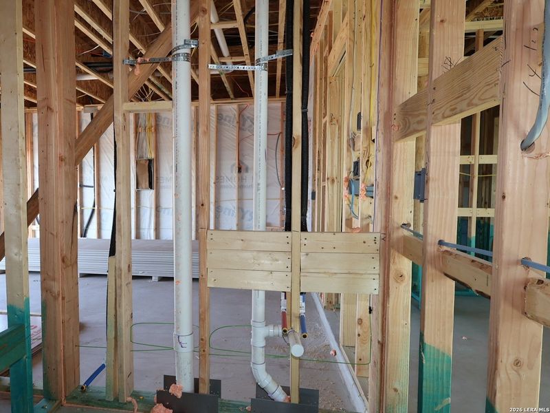 In-progress construction of a new home in Paloma Park, Converse, TX (Image 38).