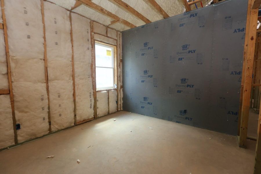 In-progress construction of a new home in The Highlands Encore - Tranquil Collection, Porter, TX (Image 9).