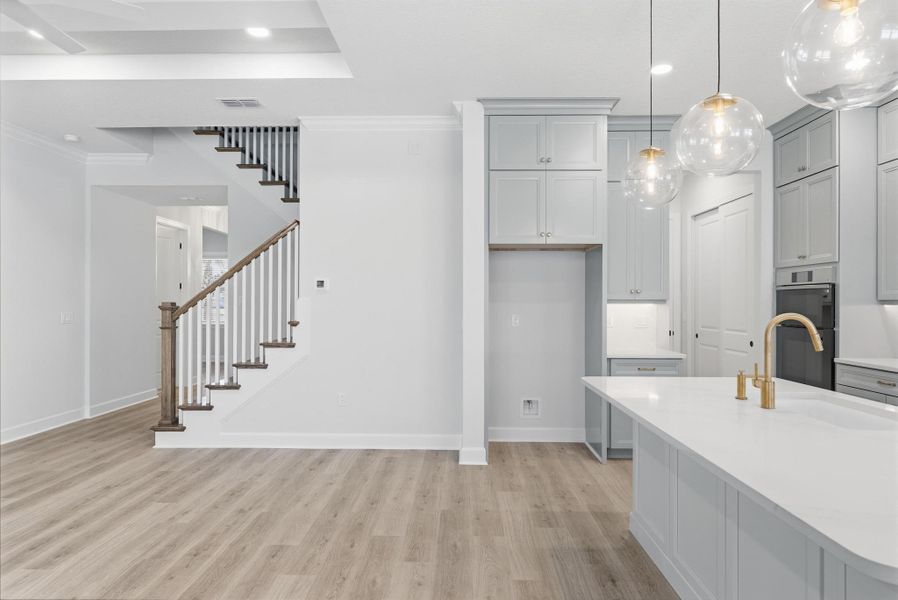 Furnished interior view inside a new home in Beachview Cove, Ormond Beach (Image 32).