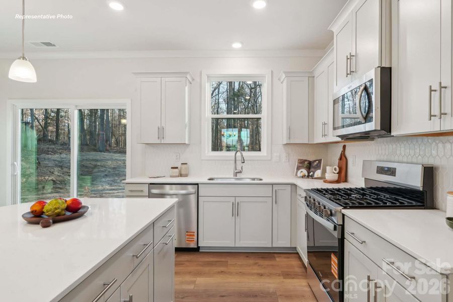 Furnished interior view inside a new home in Sanctuary at Southgate, Indian Trail (Image 21).