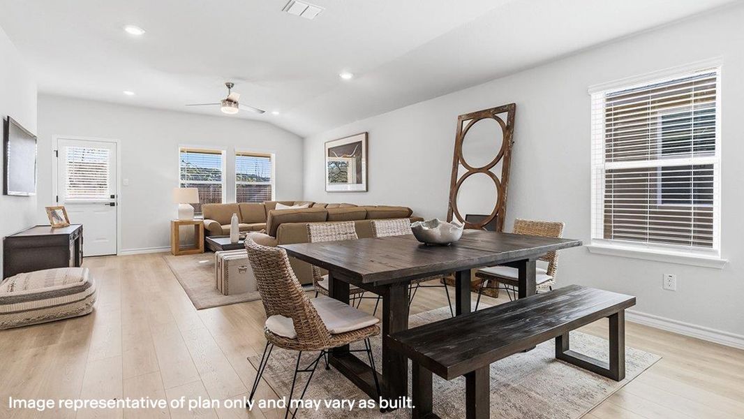 Representative furnished interior of a home built from the The Gaven by D.R. Horton in The Birch at Spencer Ranch, Boerne (Image 16).