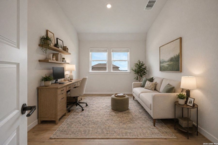 Furnished interior view inside a new home in Meyer Ranch – Select Reserve Series, New Braunfels (Image 19).