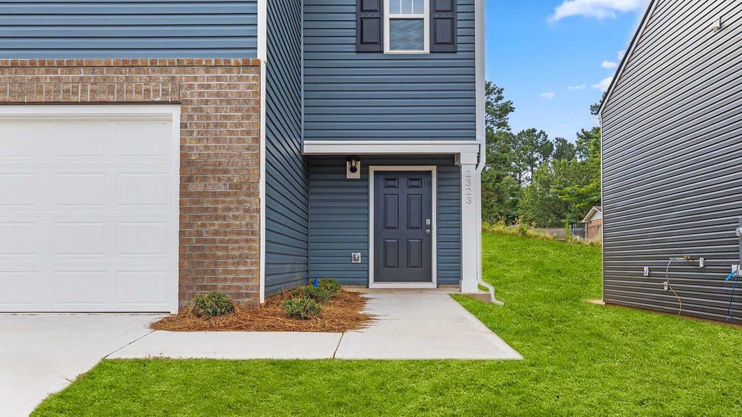 Exterior details and patio area of a home in Harrier Point, Woodruff (Image 3). Exterior details and patio area of a home in Harrier Point, Woodruff (Image 3).