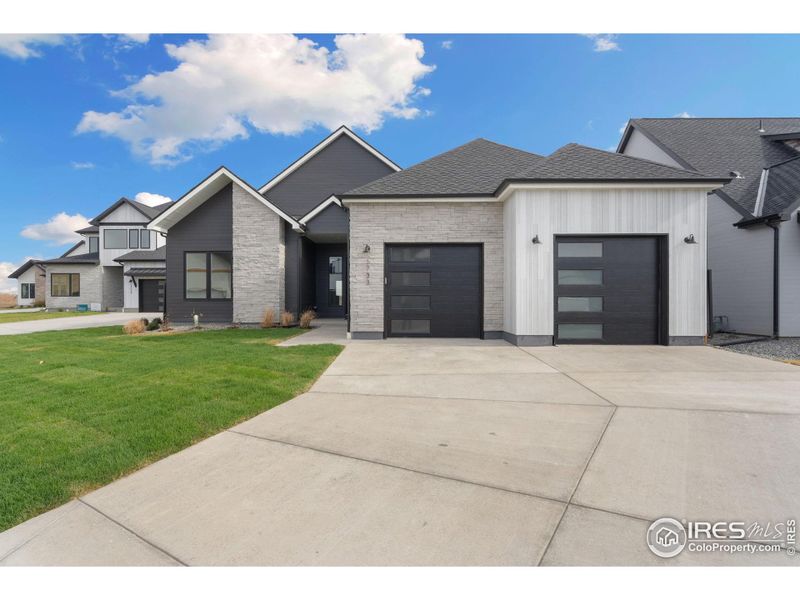 Abundant garage space!