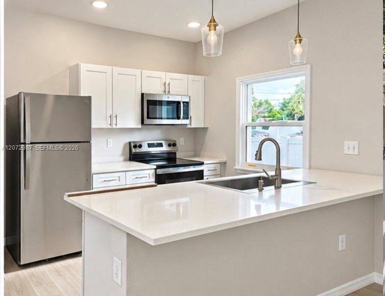 Furnished interior view inside a new home in , Lehigh Acres (Image 5).