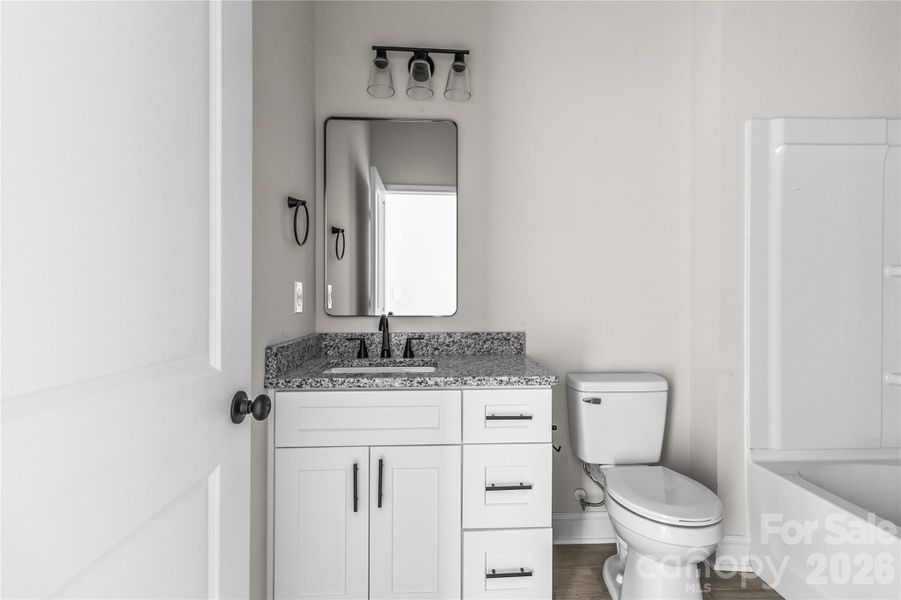 Furnished interior view inside a new home in , Denver (Image 10).