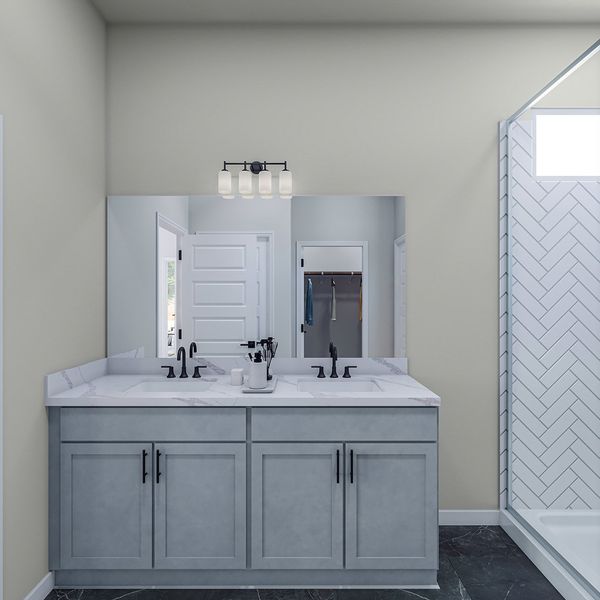 Representative furnished interior of a home built from the Fairfield by Tri Pointe Homes in Park Collection at Lariat, Liberty Hill (Image 13). Representative furnished interior of a home built from the Fairfield by Tri Pointe Homes in Park Collection at Lariat, Liberty Hill (Image 13).