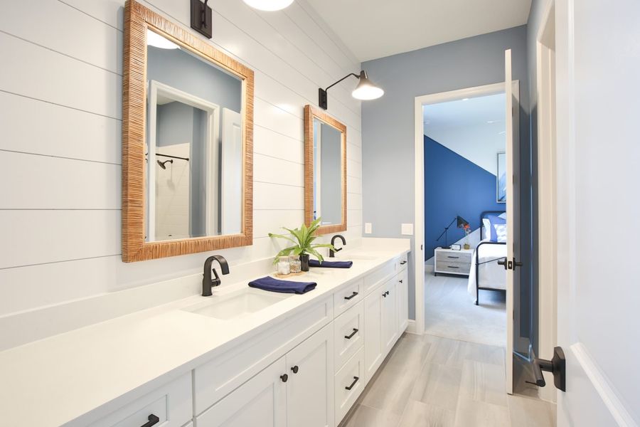 Furnished interior view inside a new home in Palm Grove, Lakewood Ranch (Image 17).