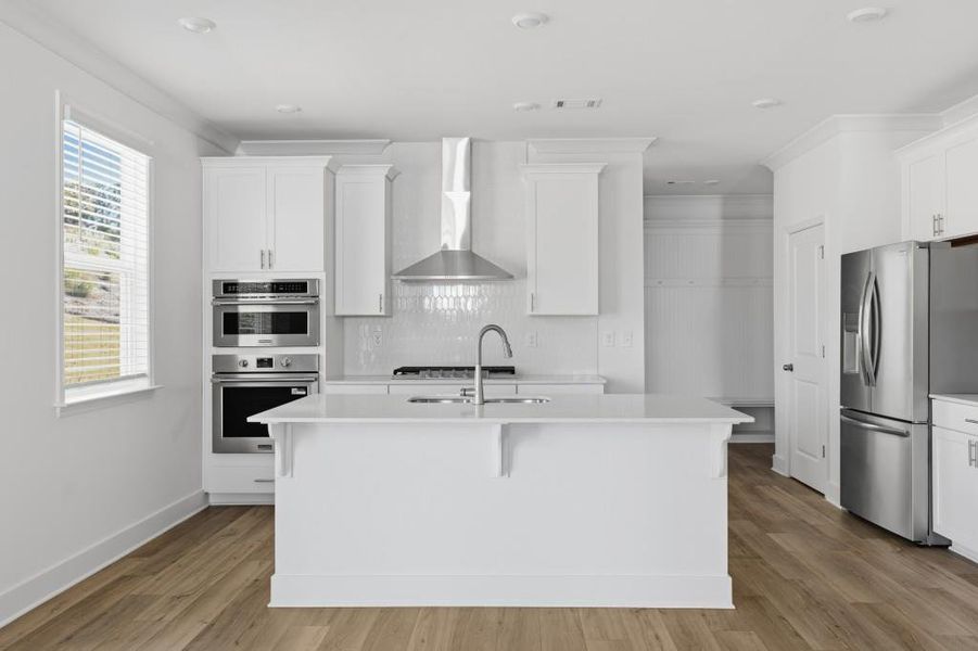 Furnished interior view inside a new home in Wellington Estates, Madison (Image 3).