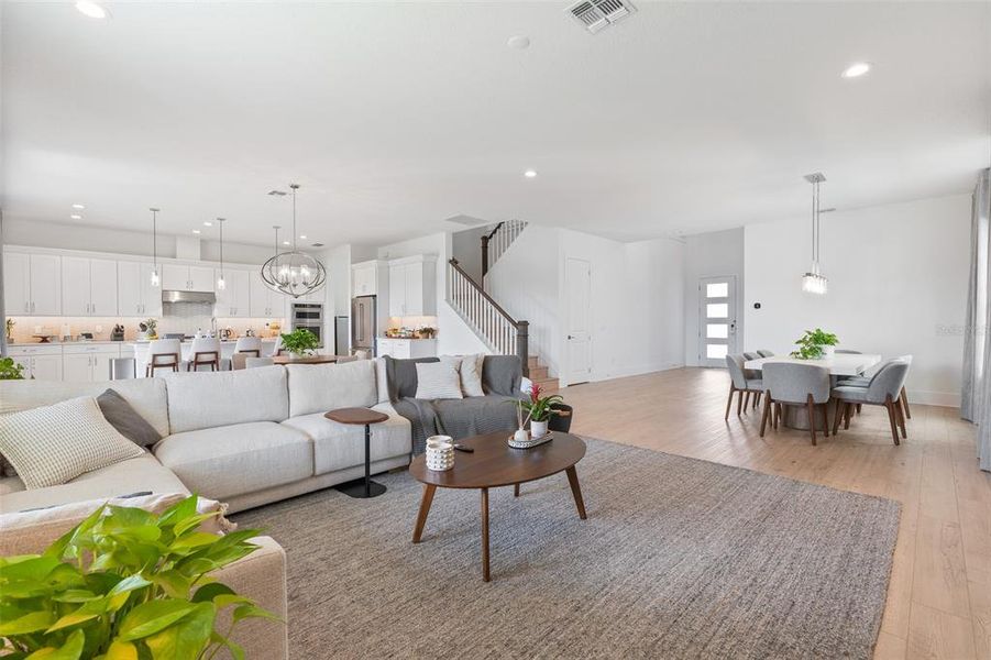 Furnished interior view inside a new home in , Winter Garden (Image 36). Furnished interior view inside a new home in , Winter Garden (Image 36).