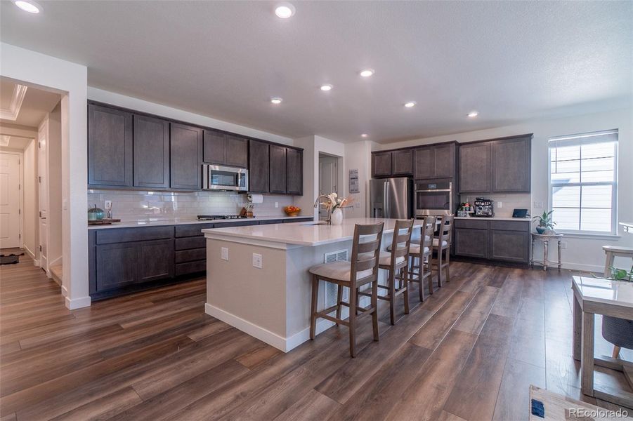 Furnished interior view inside a new home in , Parker (Image 35).
