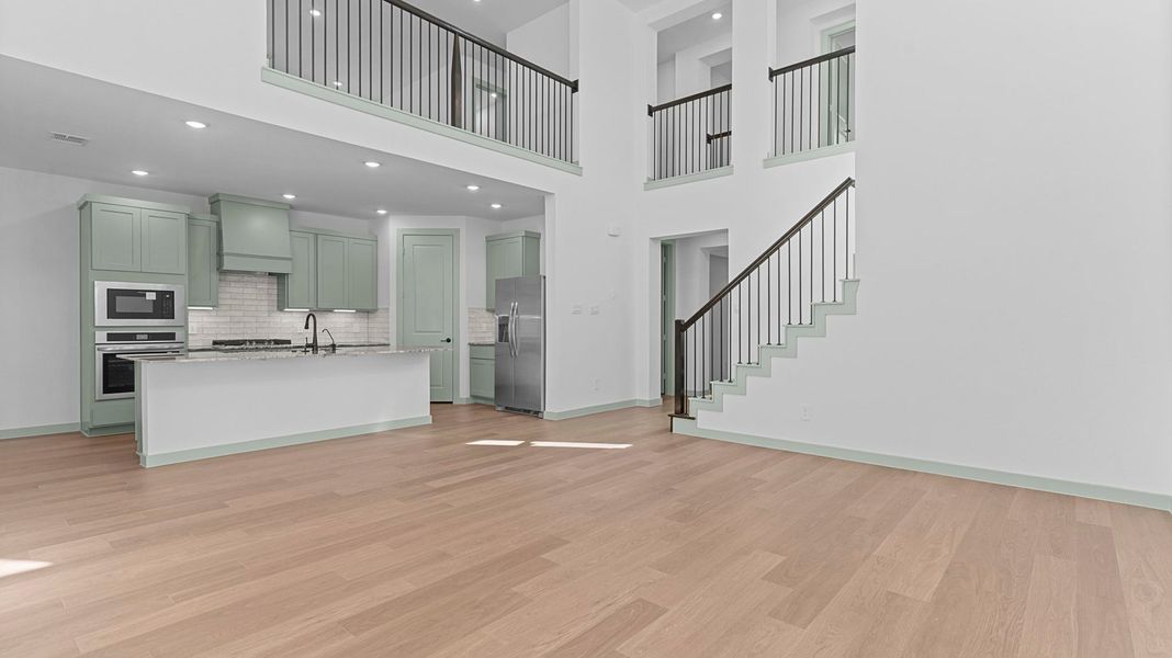 Spacious, unfurnished interior of a new home in Westland Ranch 50' Homesites, League City (Image 13). Spacious, unfurnished interior of a new home in Westland Ranch 50' Homesites, League City (Image 13).