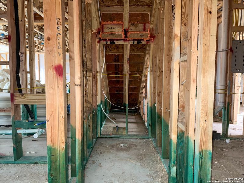 In-progress construction of a new home in Cordova Trails, Seguin, TX (Image 13).