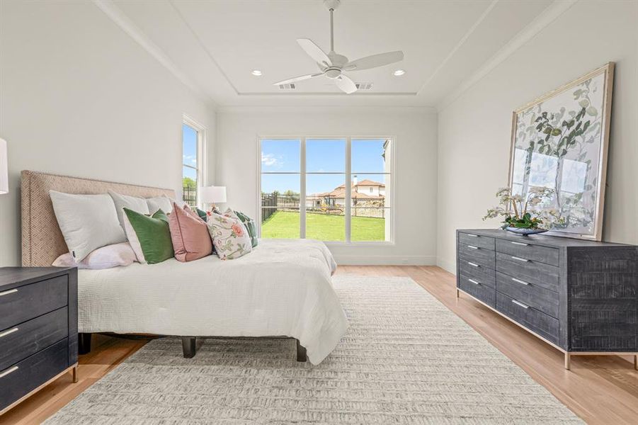Furnished interior view inside a new home in , Fort Worth (Image 12).