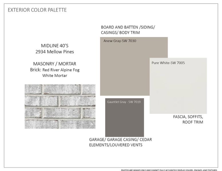 Sample of building materials used in homes in Midline, Webster (Image 7). Sample of building materials used in homes in Midline, Webster (Image 7).