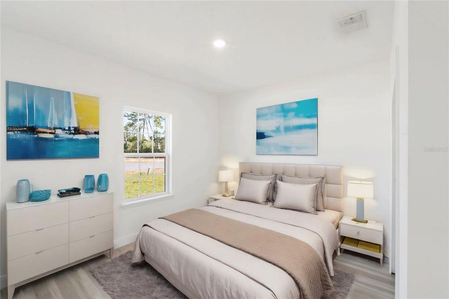 Furnished interior view inside a new home in , Ocala (Image 7).