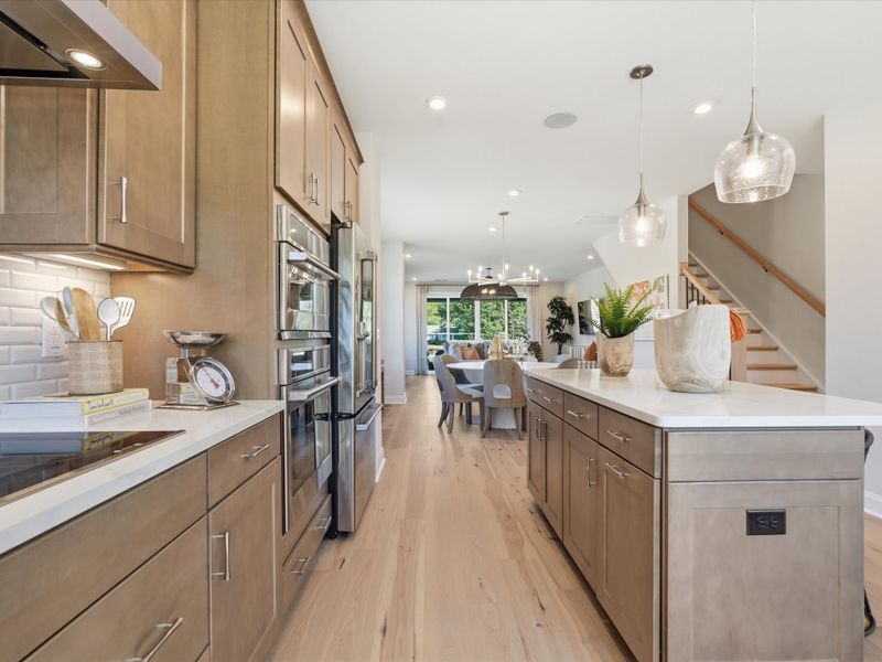 Representative furnished interior of a home built from the Paloma by Tri Pointe Homes in Bellflower, Charlotte (Image 37).