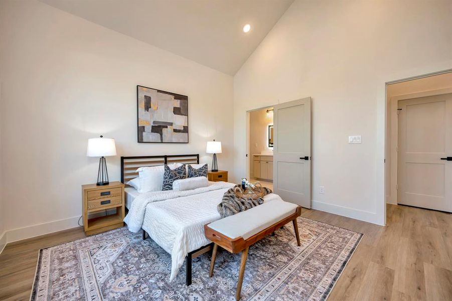 Furnished interior view inside a new home in , Fort Worth (Image 28).