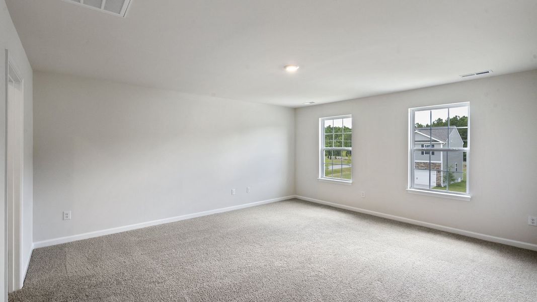 Spacious, unfurnished interior of a new home in Baker Farm, Youngsville (Image 22). Spacious, unfurnished interior of a new home in Baker Farm, Youngsville (Image 22).