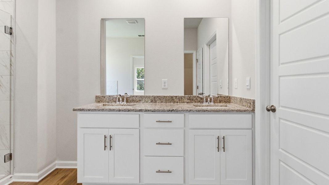 Furnished interior view inside a new home in Greystone, Crawfordville (Image 12).