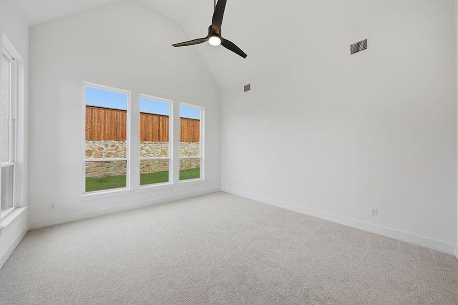Spacious, unfurnished interior of a new home in Custer Ridge Estates, Allen (Image 33). Spacious, unfurnished interior of a new home in Custer Ridge Estates, Allen (Image 33).
